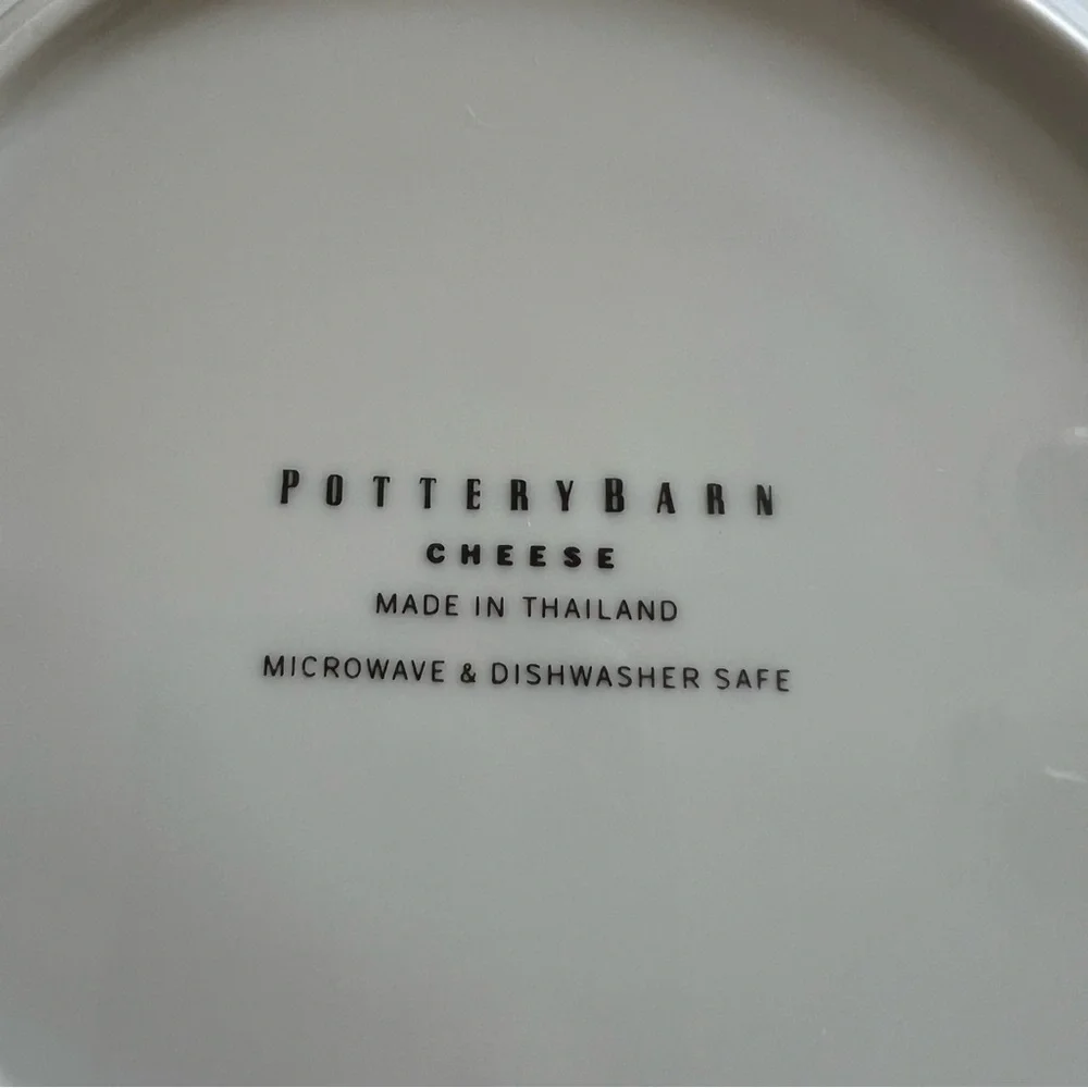 Pottery Barn Cheese Plates Set of 3